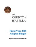 preview image of first page Fiscal Year 2018 Adopted Budget
