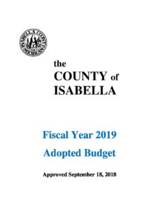 preview image of first page Fiscal Year 2019 Adopted Budget