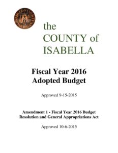 preview image of first page Fiscal Year 2016 Adopted Budget