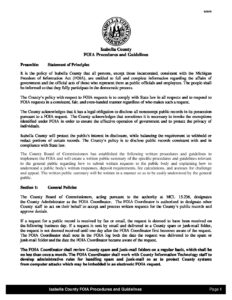 preview image of first page FOIA Procedures and Guidelines