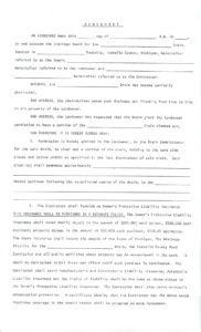 preview image of first page Land Owner Agreement – Work in County Drains