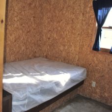 inside cabin bed