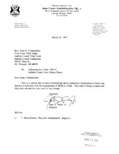 preview image of first page 1997-1 Isabella County Law Library Hours