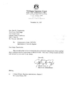 preview image of first page 1997-7 Appointment of Juvenile Register-Yost