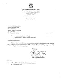 preview image of first page 1997-8 Appointment of Deputy Register of Probate-Yost