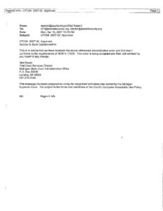 preview image of first page 2007-2 Access to Juror Questionnaires