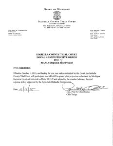 preview image of first page 2015-7 MAACS Regional Pilot Project