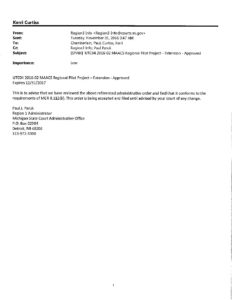 preview image of first page 2016-2 MAACS Regional Pilot Project – Extension