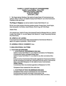 preview image of first page January 2, 2018 Minutes