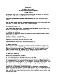 preview image of first page October 3, 2017 Minutes