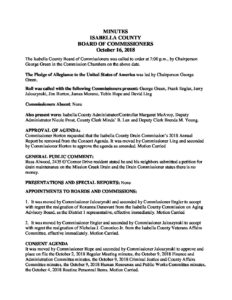 preview image of first page October 16, 2018 Minutes