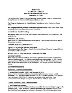 preview image of first page November 21, 2017 Minutes