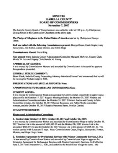 preview image of first page November 7, 2017 Minutes