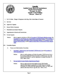 preview image of first page November 20, 2018 Agenda