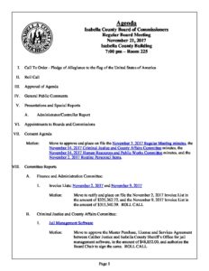 preview image of first page November 21, 2017 Agenda