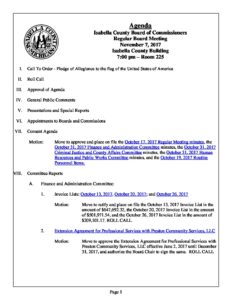 preview image of first page November 7, 2017 Agenda