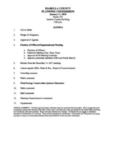 preview image of first page January 11, 2018 Agenda