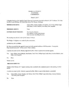 preview image of first page March 9, 2017 Minutes