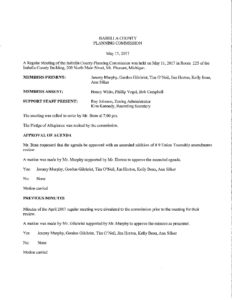 preview image of first page May 11, 2017 Minutes