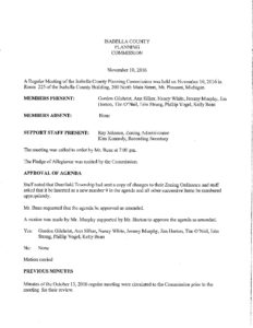 preview image of first page November 10, 2016 Minutes