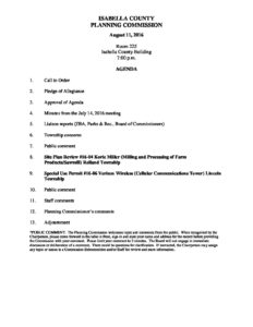 preview image of first page August 11, 2016 Agenda