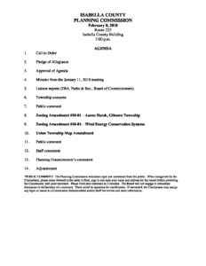 preview image of first page February 8, 2018 Agenda