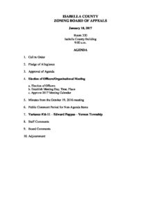 preview image of first page January 18, 2017 Agenda