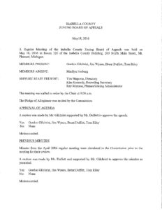 preview image of first page May 18, 2016 Minutes