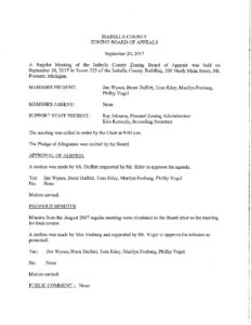 preview image of first page September 20, 2017 Minutes