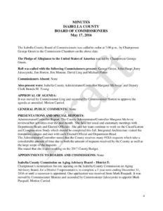 preview image of first page May 17, 2016 Minutes