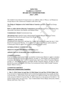 preview image of first page June 7, 2016 Minutes