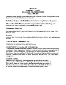 preview image of first page October 18, 2016 Minutes