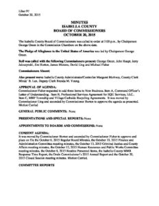 preview image of first page October 20, 2015 Minutes