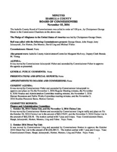 preview image of first page November 15, 2016 Minutes