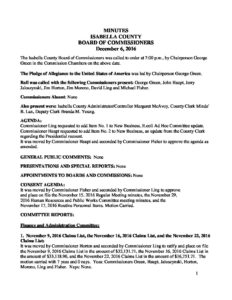 preview image of first page December 6, 2016 Minutes