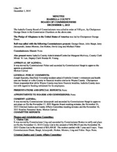 preview image of first page December 1, 2015 Minutes