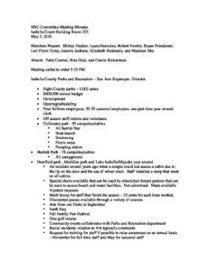 preview image of first page May 3, 2010 Minutes