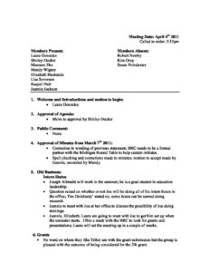 preview image of first page April 4, 2011 Minutes