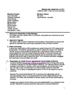 preview image of first page September 12, 2011 Minutes