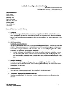 preview image of first page October 7, 2013 Minutes