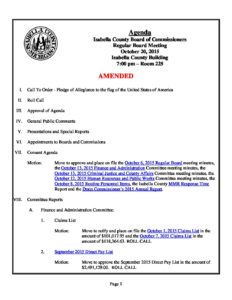 preview image of first page October 20, 2015 Agenda