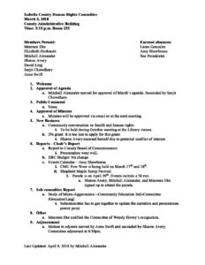 preview image of first page March 5, 2018 Minutes