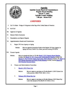 preview image of first page March 17, 2015 Agenda