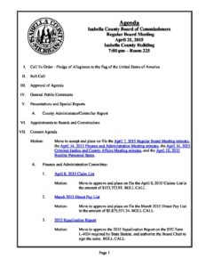 preview image of first page April 21, 2015 Agenda