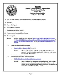 preview image of first page July 7, 2016 Agenda