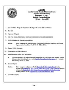 preview image of first page September 15, 2015 Agenda