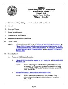 preview image of first page March 5 2019 Agenda