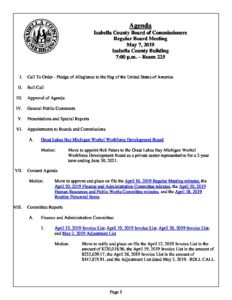 preview image of first page May 7, 2019 Agenda