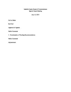 preview image of first page July 15, 2014 (Special Minutes)