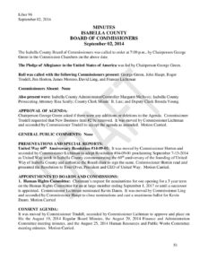 preview image of first page September 2, 2014 Minutes